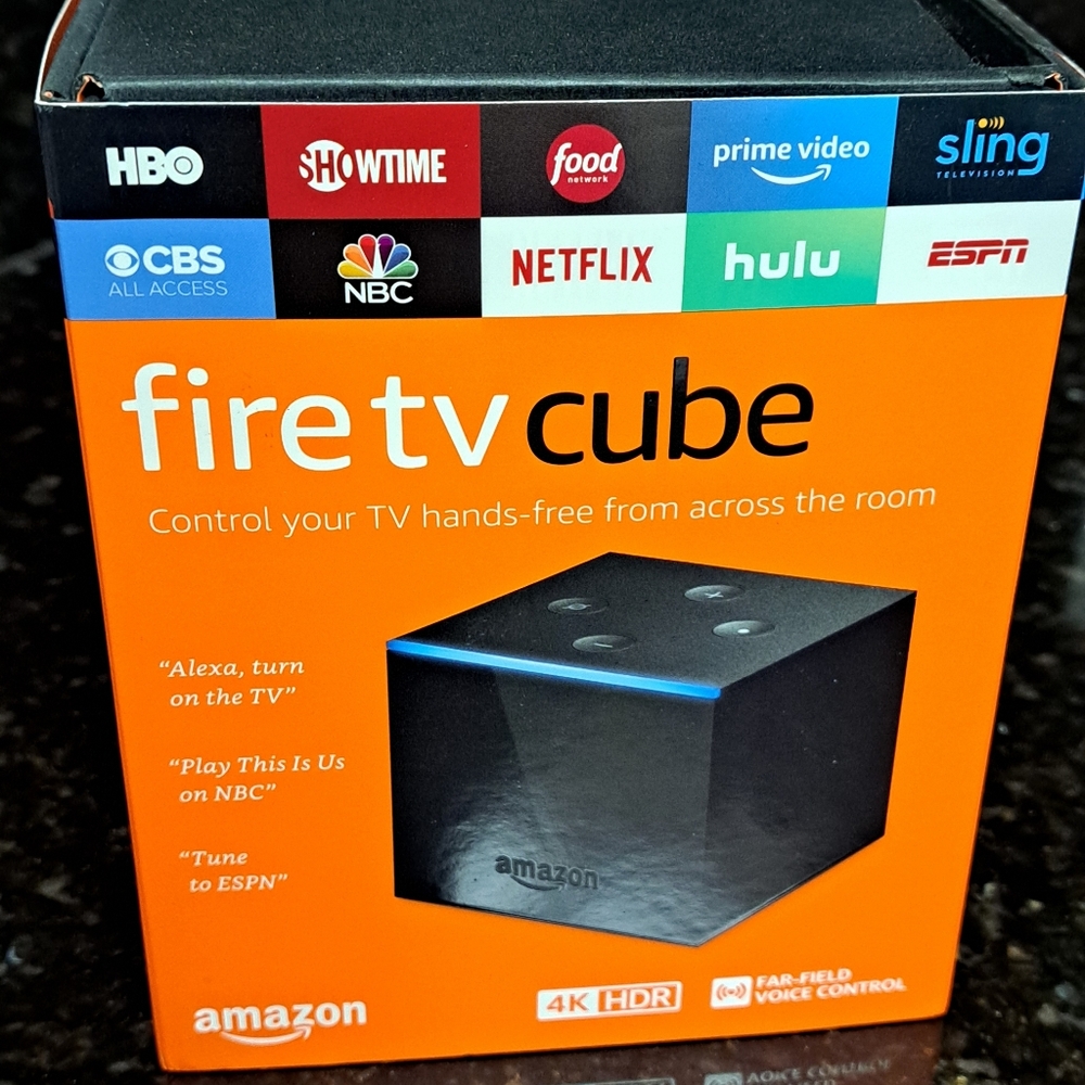 Amazon Fire TV Cube with Alexa